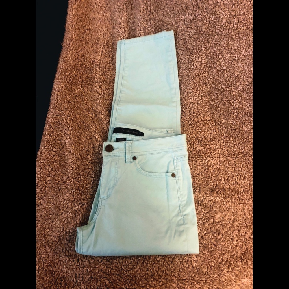 Calvin Klein skinny crop jeans